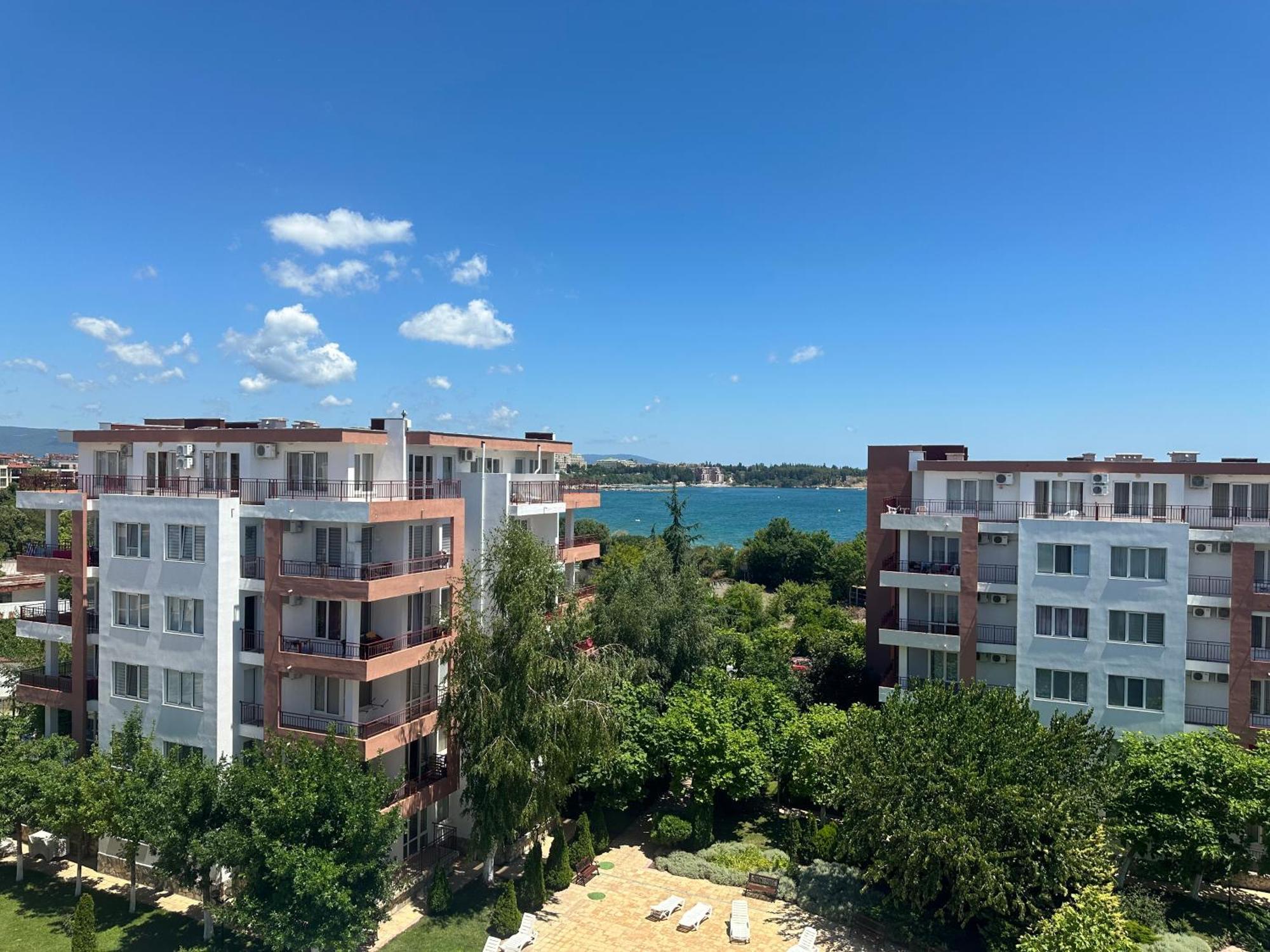 Riviera Fort Beach Apartments By Kalina Resort, Ravda Buitenkant foto
